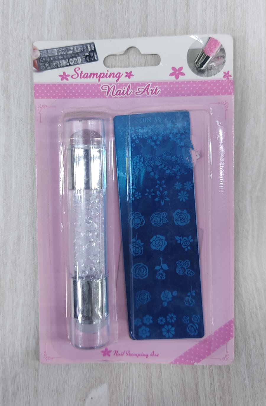 Nail Art Stamping Kit FOR ALL TYPES OF NAILS