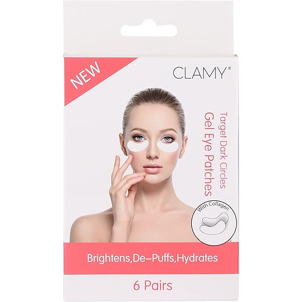 CLAMY GEL EYE PATCHES WITH COLLAGEN