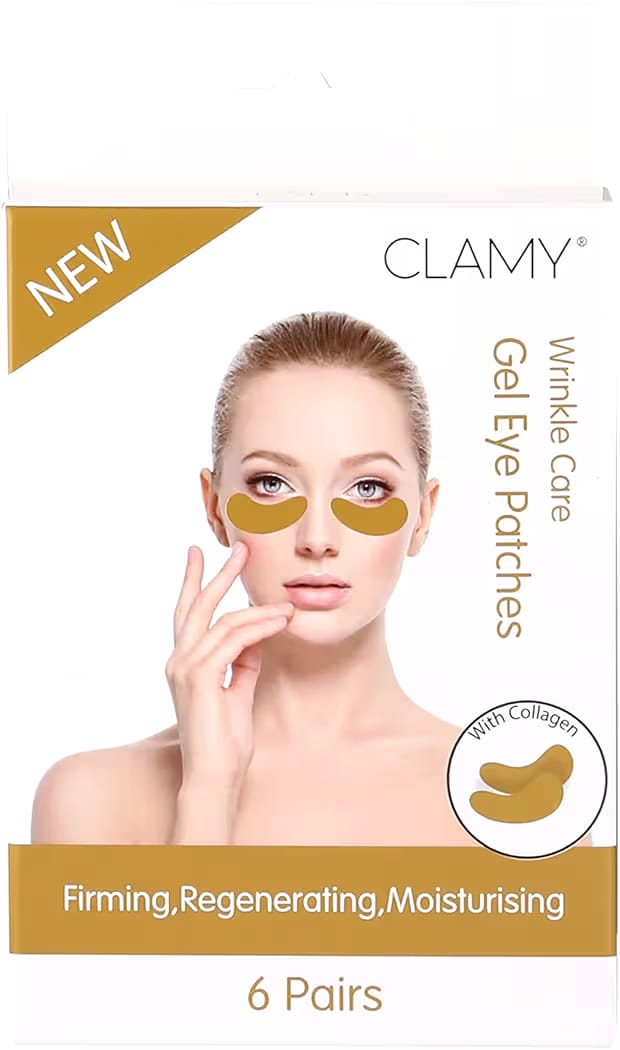 CLAMY GEL EYE PATCHES WITH COLLAGEN