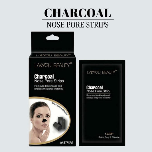 LAKYOU BEAUTY CHARCOAL NOSE PORE STRIPS
