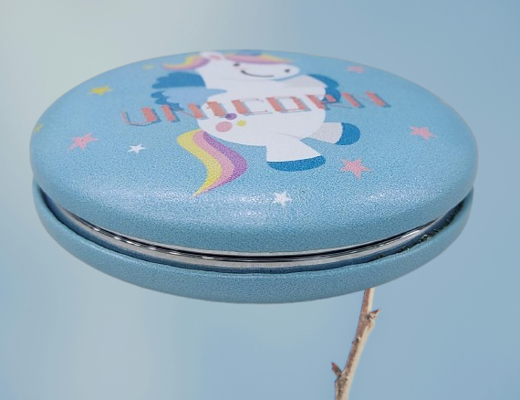 Round Portable Pocket Mirror