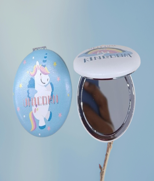 Round Portable Pocket Mirror