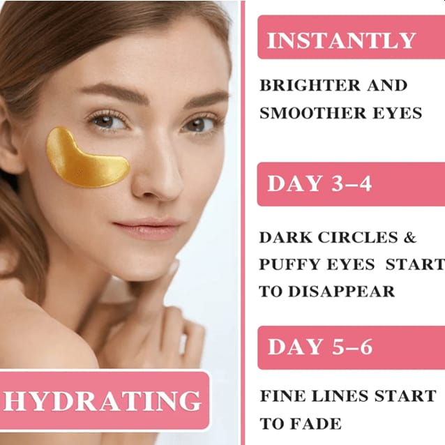 DR. RASHEL 24K GOLD COLLAGEN LIFTING & FIRMING HYDROGEL EYE MASK
