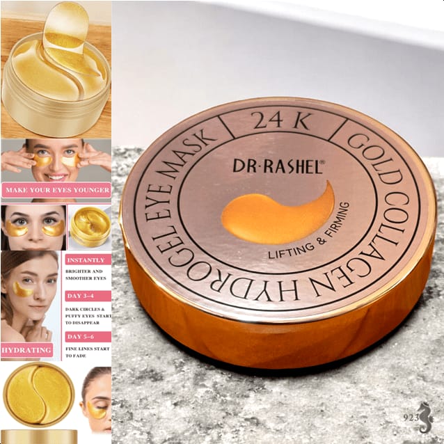 DR. RASHEL 24K GOLD COLLAGEN LIFTING & FIRMING HYDROGEL EYE MASK