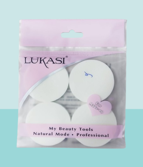 Powder Puff – Soft & Fluffy Makeup Applicator (Pack of 4 PCS)