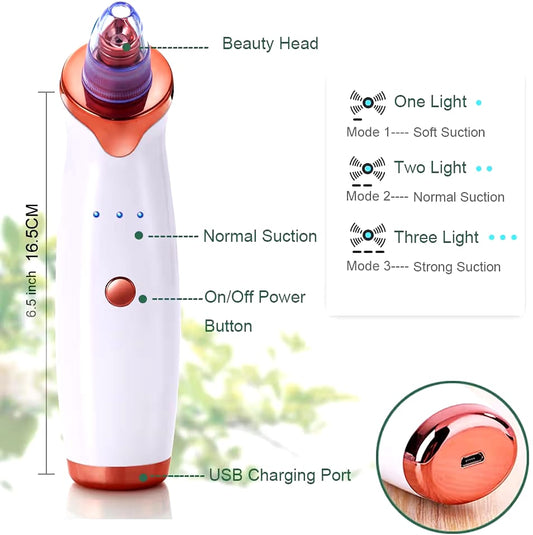 BLACKHEAD REMOVER PORE VACUUM CLEANER