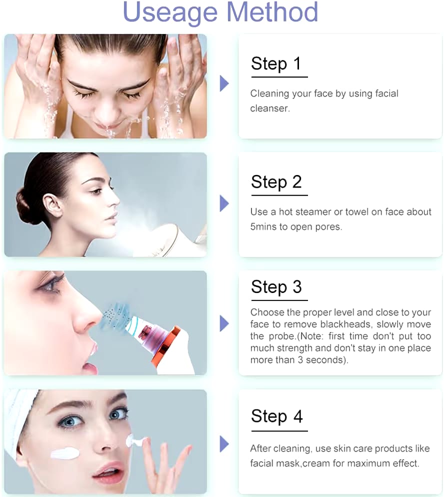 BLACKHEAD REMOVER PORE VACUUM CLEANER