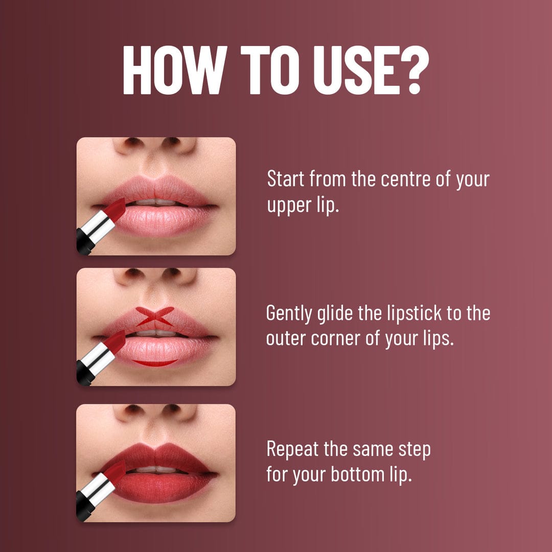 SWISS BEAUTY PURE MATTE LIPSTICK SB-S6