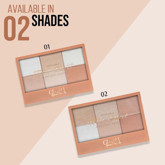 GLAM21 INFALLIBLE TOTAL EFFECT HIGHLIGHTER PALETTE