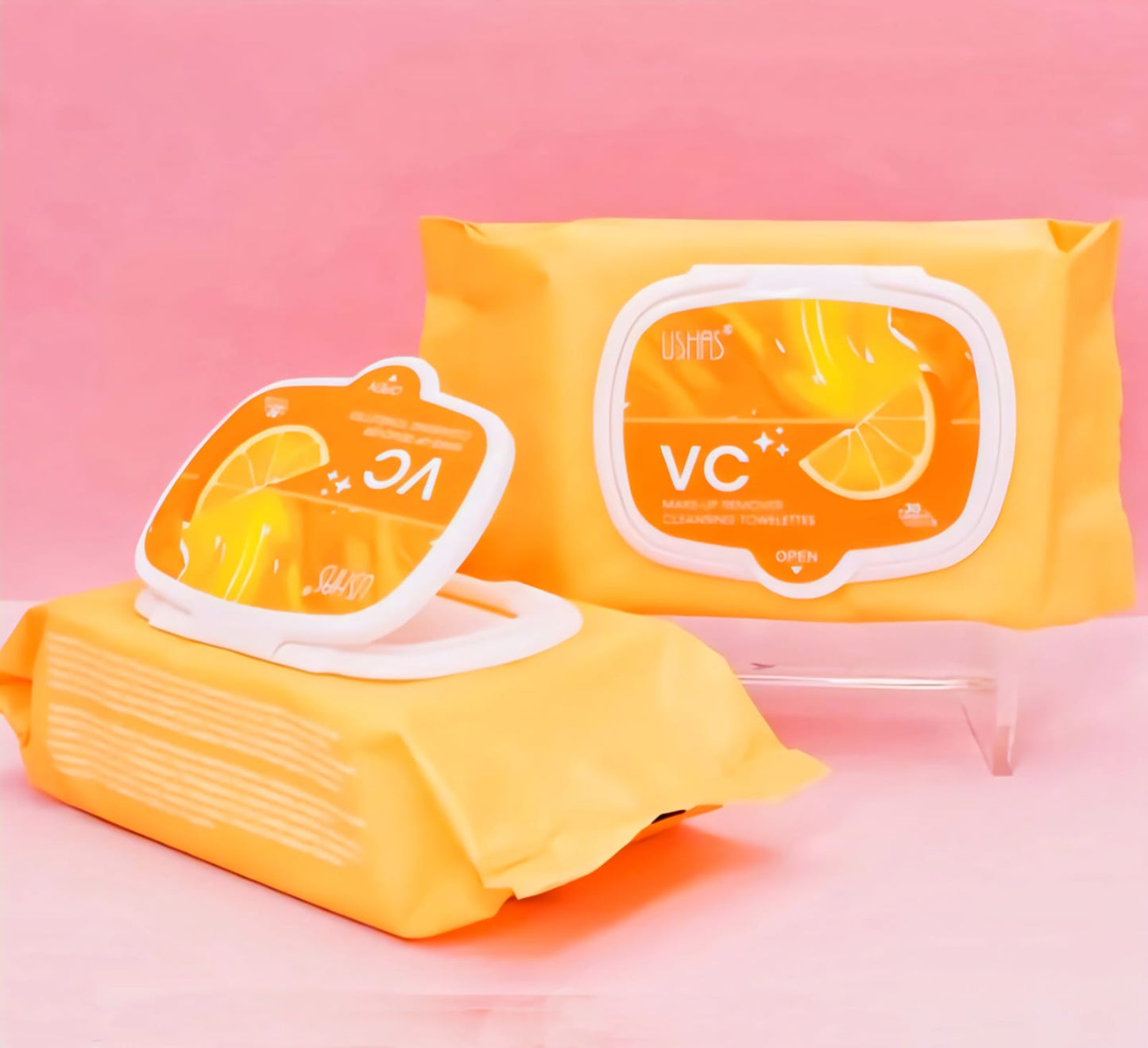 USHAS MAKE-UP REMOVER CLEANSING TOWELETTES