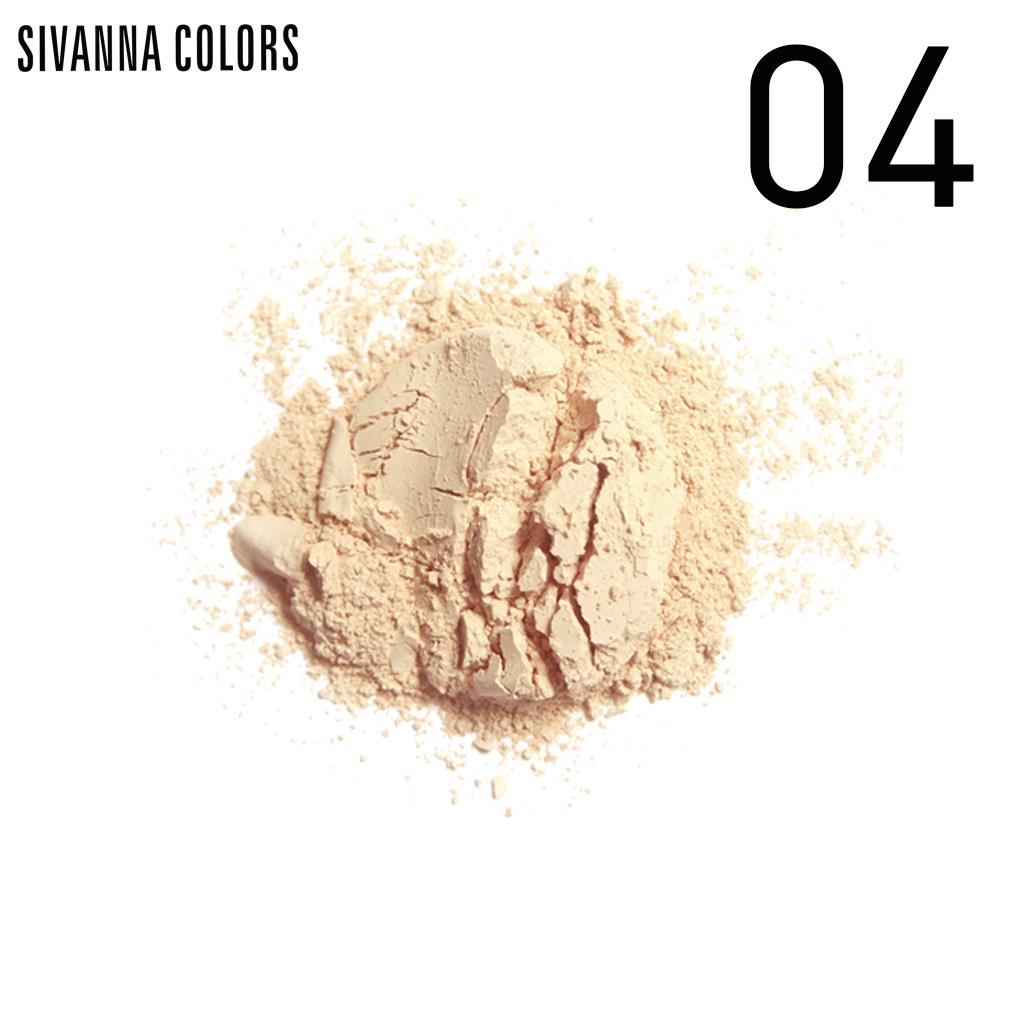 SIVANNA LOOSE POWDER SHINE CONTROL SHEER-LONG WEAR F010