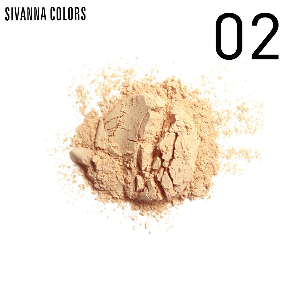 SIVANNA LOOSE POWDER SHINE CONTROL SHEER-LONG WEAR F010