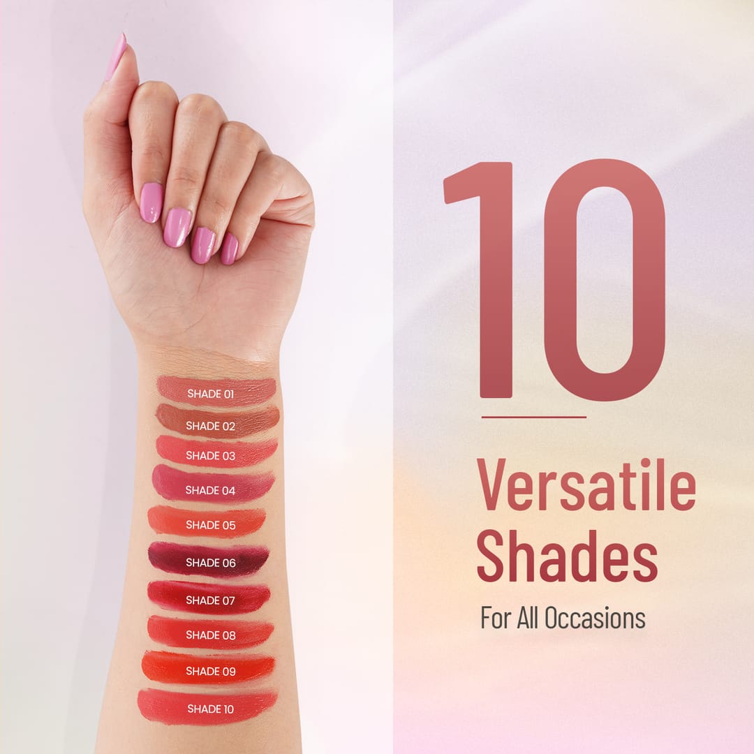 SWISS BEAUTY MATTE LIP PALETTE