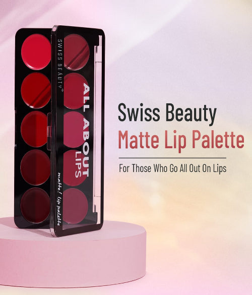 SWISS BEAUTY MATTE LIP PALETTE