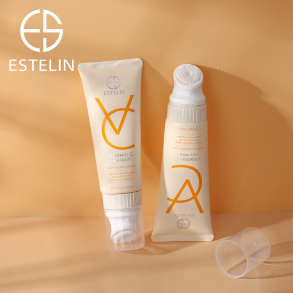ESTELIN VC VITAMIN C FACE WASH CLARIFIES & BRIGHTENS SKIN