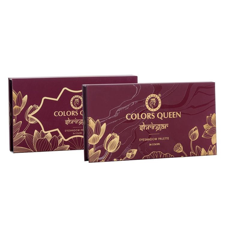 COLORS QUEEN SHRINGAR EYESHADOW PALETTE 36 COLORS