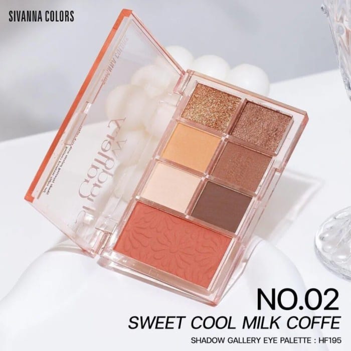 SIVANNA COLORS SHADOW GALLERY EYE PALETTE HF195