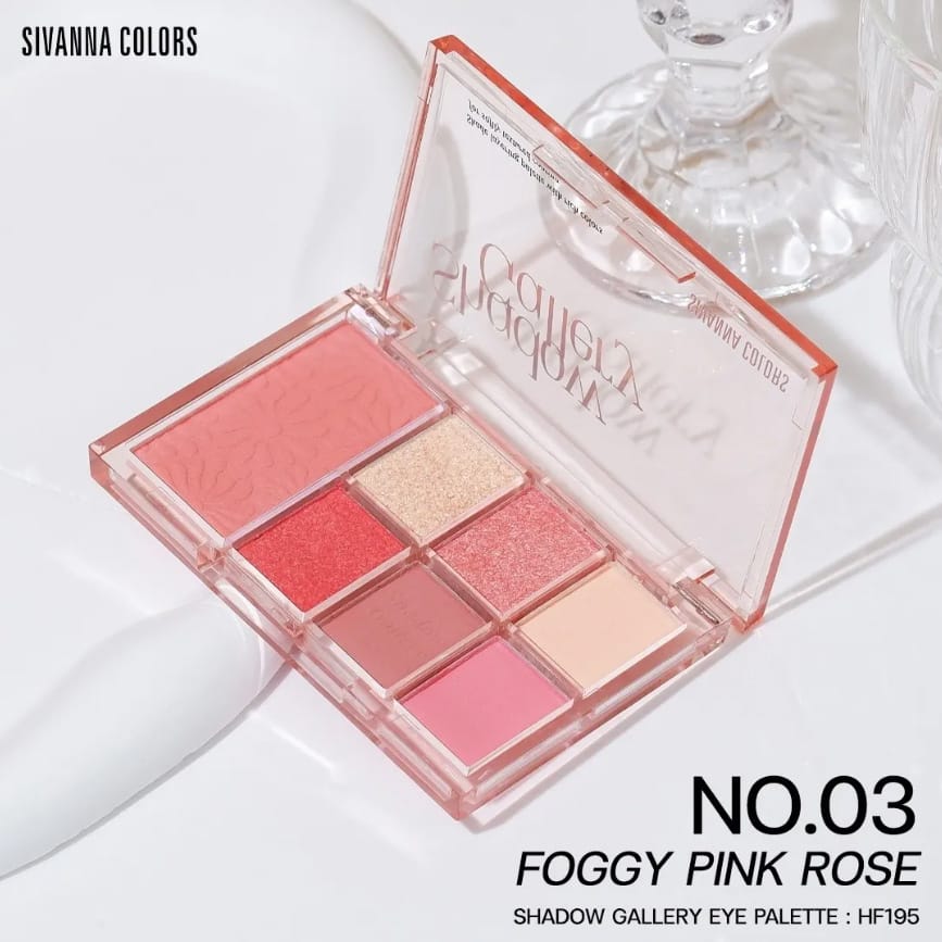 SIVANNA COLORS SHADOW GALLERY EYE PALETTE HF195