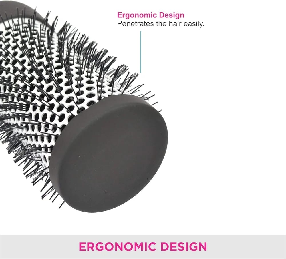 Miss Claire Round Hair Brush For Hair Styling, Curling & Straightening