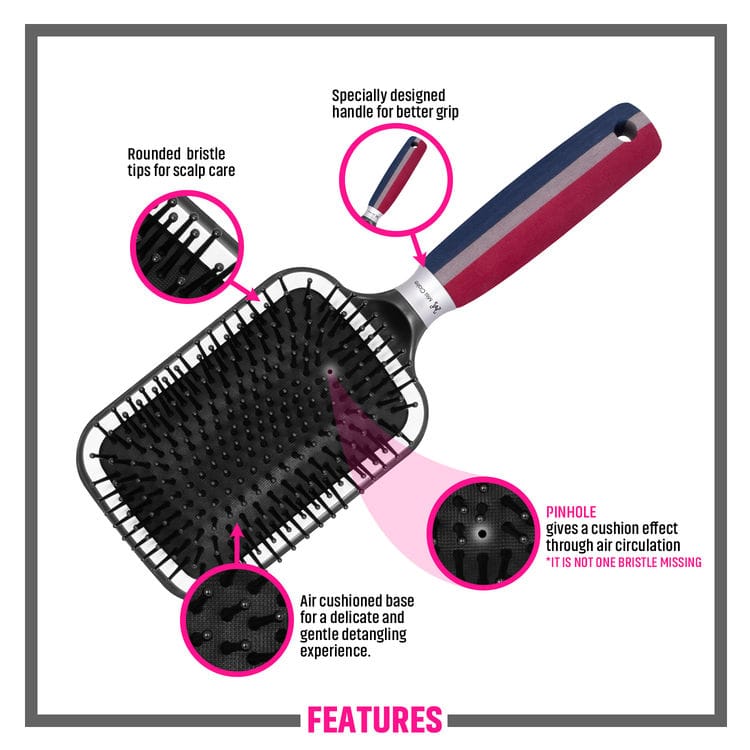 MISS CLAIRE V9978EVS PADDLE HAIR BRUSH