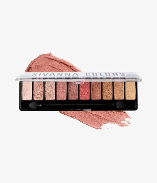 10 Color Eye Shadow Makeup Series β Luxury Wet Matte Palette