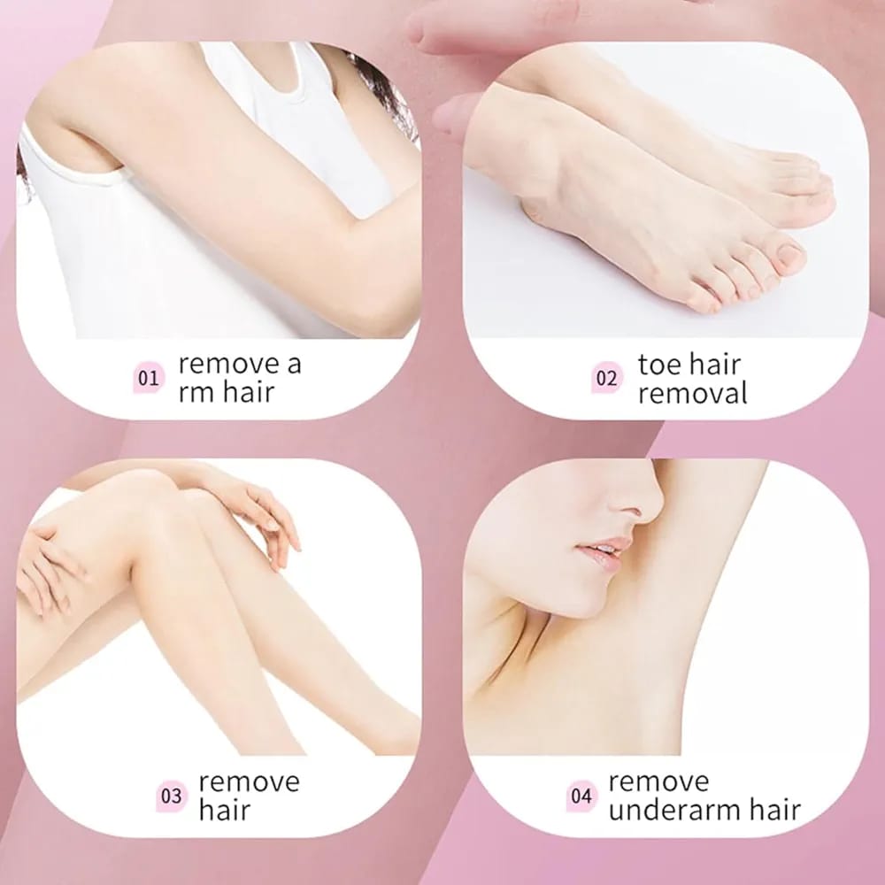 RECHARGEABLE EPILATOR FOR WOMEN FACE & BODY