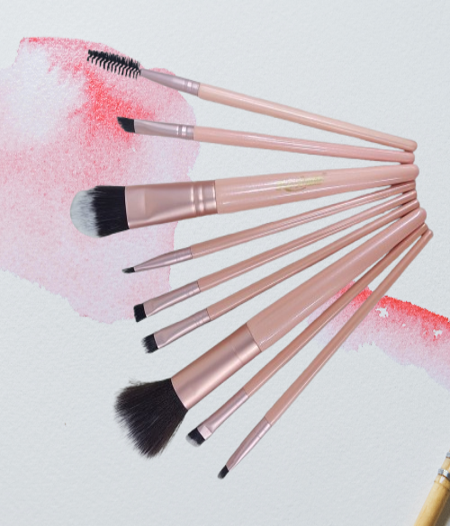 9 PCS Professional Makeup Brush Set
