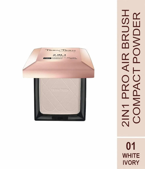 TEEN.TEEN 2-in-1 Powder PRO Airbrush Flawless Full Coverage Compact