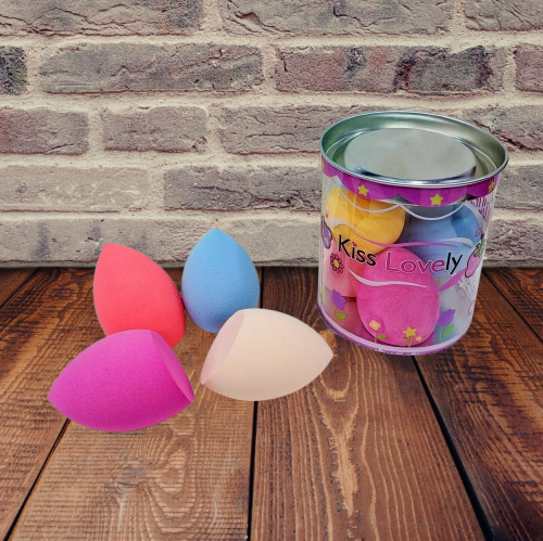 Kiss Lovely Powder Puff – Pack of 4 Pcs