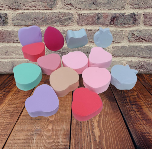 Sweet Beauty Makeup Puffs – Pack of 14 Pcs