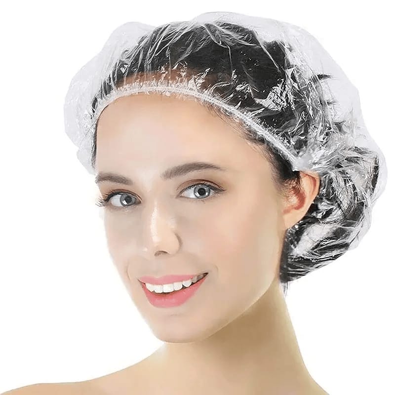100 PCS DISPOSABLE SHOWER CAP