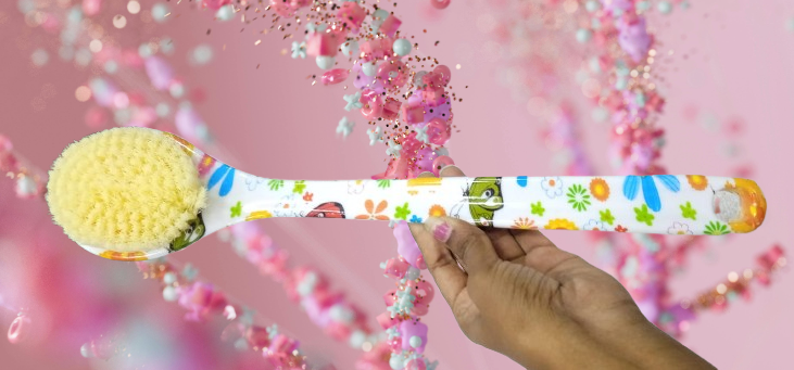 Bath Brush for Women β Long Handle Back Scrubber