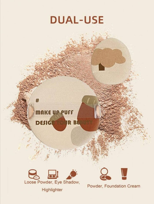 2 PCS/SET MAKEUP SPONGE PUFF COMBO