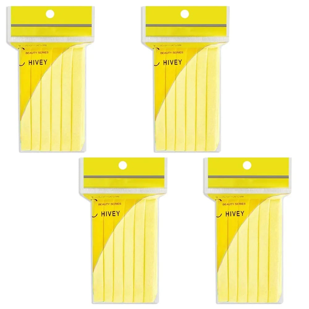 CHIVEY 12 PCS STICK SPONGE PUFF (YELLOW)