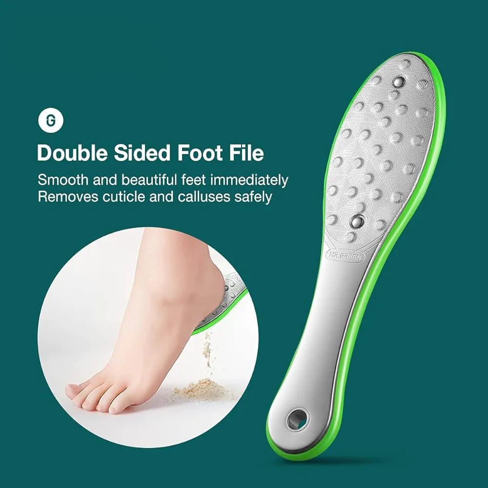 ZINGER Foot File Double Sided Callus Remover For Dead Skin