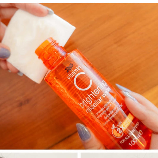 BOOTS VITAMIN C BRIGHTNING MICELLAR WATER