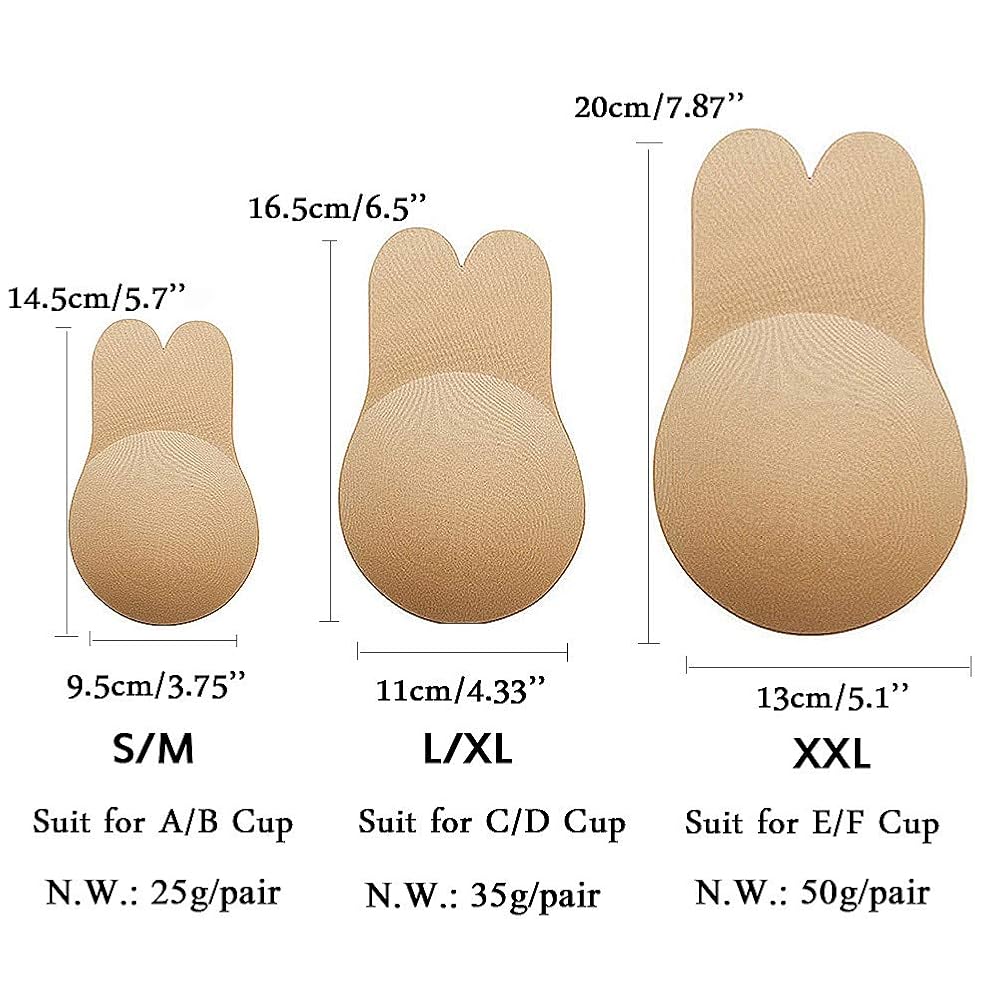 Reusable Silicone Lift Breast Nipple Cover Bra