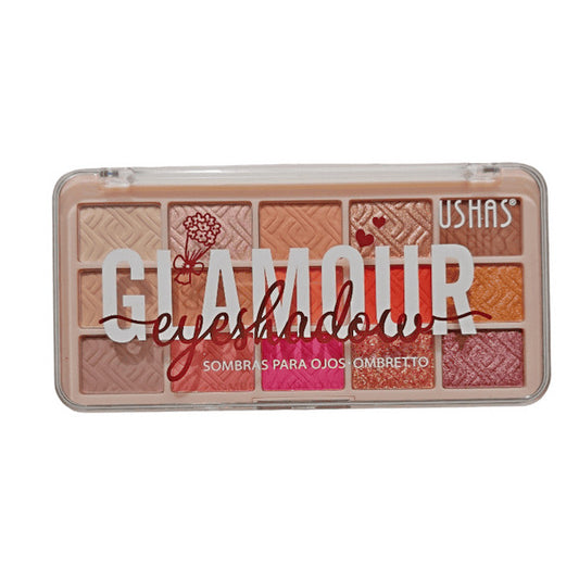 USHAS Glamour Eyeshadow Palette Sombras para Ojos • Ombretto