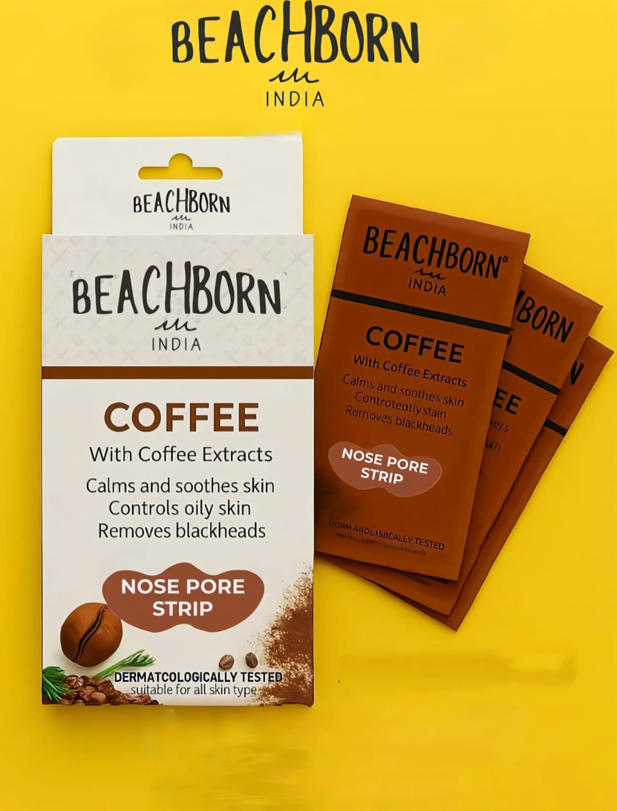 BESCHBORN Deep Cleansing Nose Pore Strips for Blackhead Removal(10 strips)