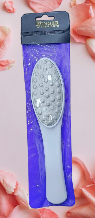 Foot File Callus Remover - Pedicure Foot Scrubber with Stainless Steel File