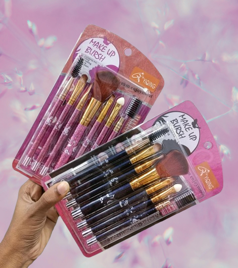YIIQING Makeup Brush Set Pack of 7 Pcs