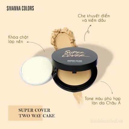 Sivanna Colors Super Cover Two Way Cake
