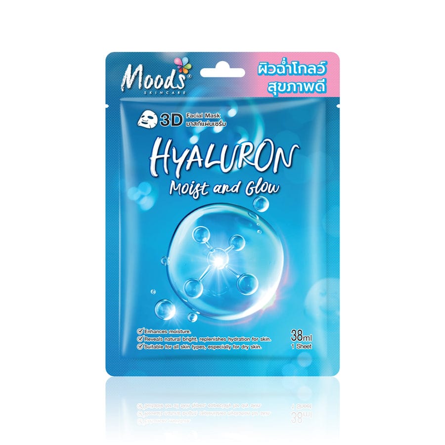 Moods Hyaluron Moist & Glow 3D Facial Mask
