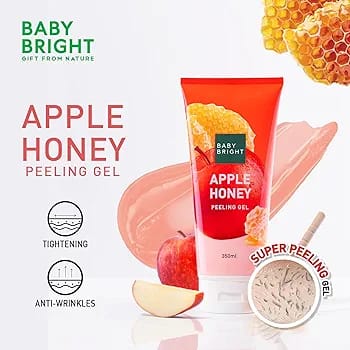 Baby Bright Almond Avocado Shower Scrub 350ml