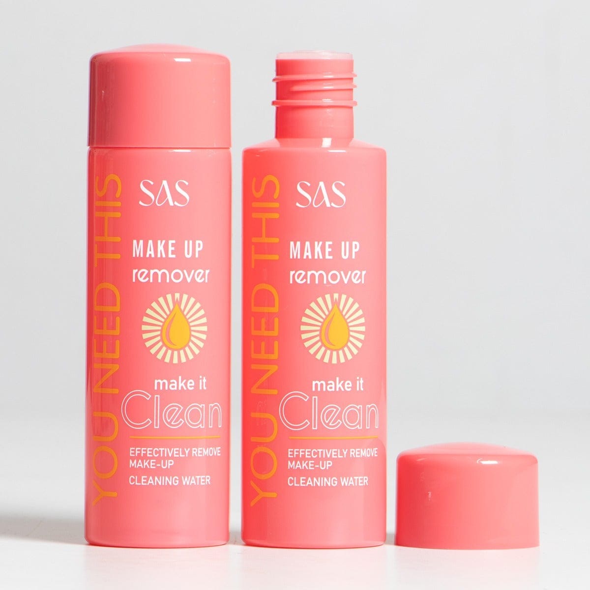 Removedor de Maquillaje Rosado SAS