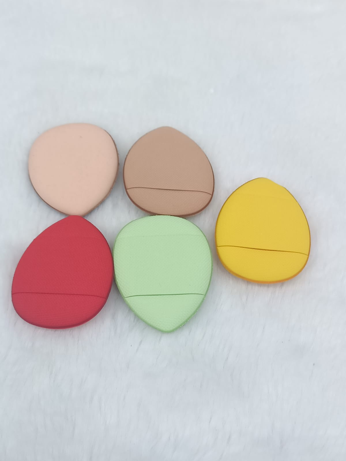 Mini Makeup Blender Beauty Sponges Finger Powder Puffs โ Pack of 5 pc