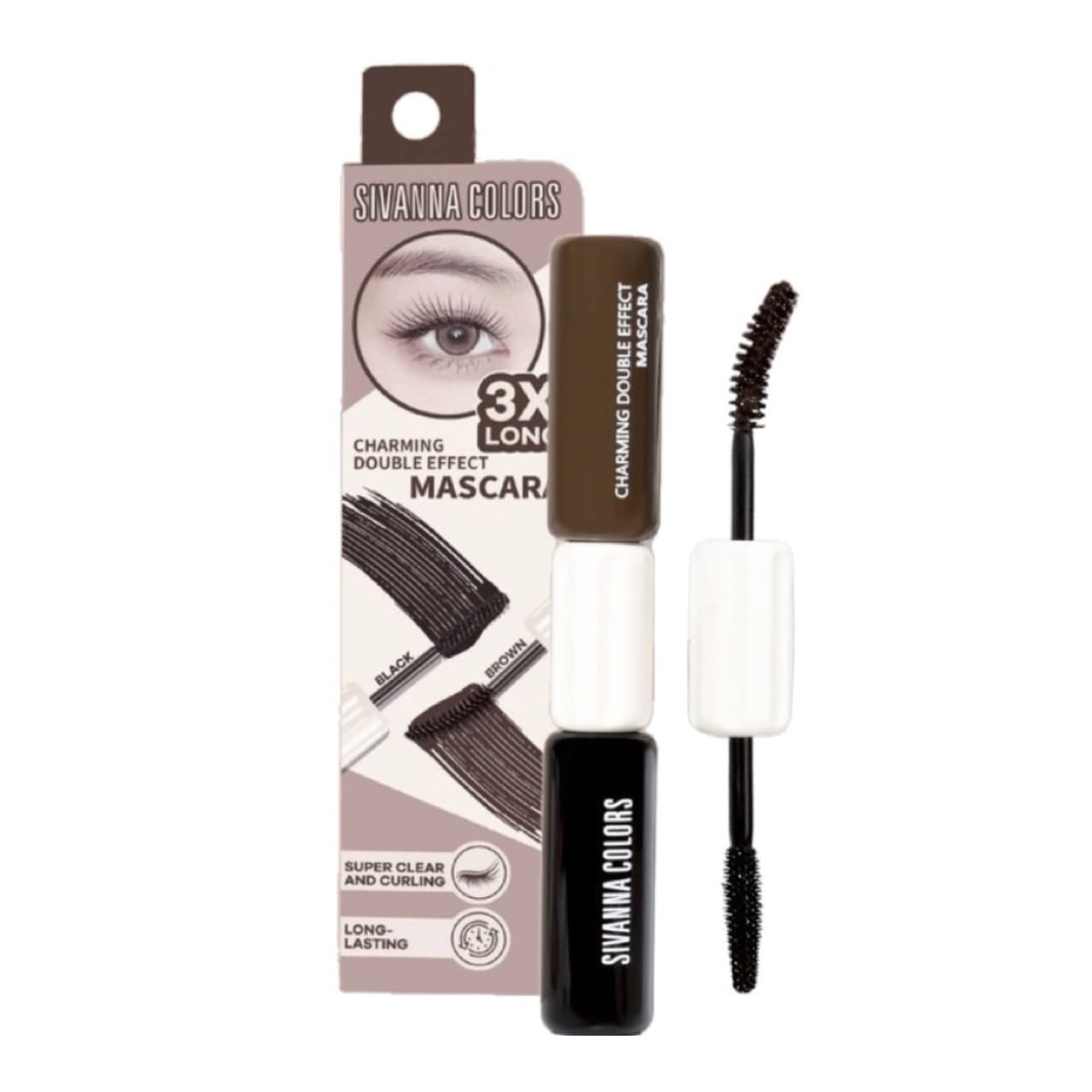 Sivanna colors charming double effect Mascara transforms