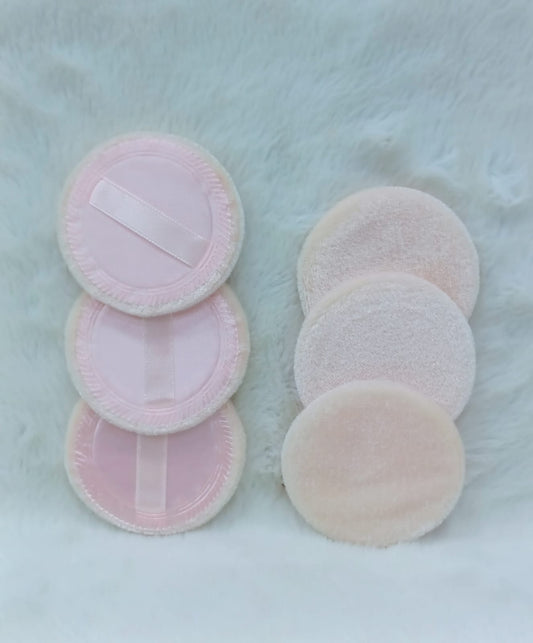 Powder Puff Soft Face Makeup Sponge Set