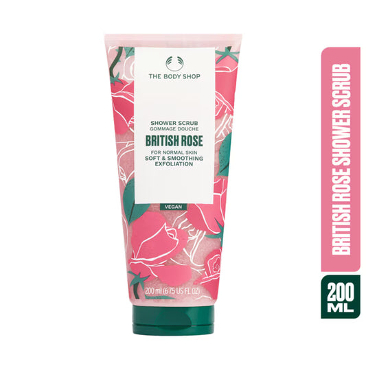 The Body Shop British Rose Shower Scrub – 200 ml