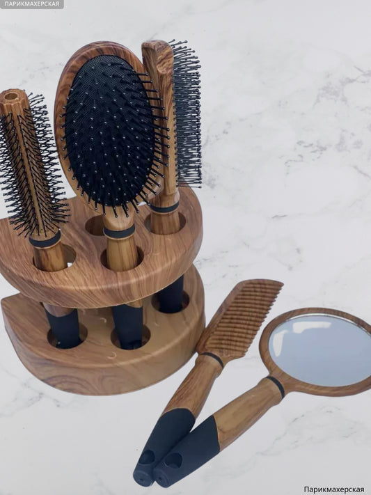 Pretty Women Hair Accessories – Wet & Dry Hair Brush Set